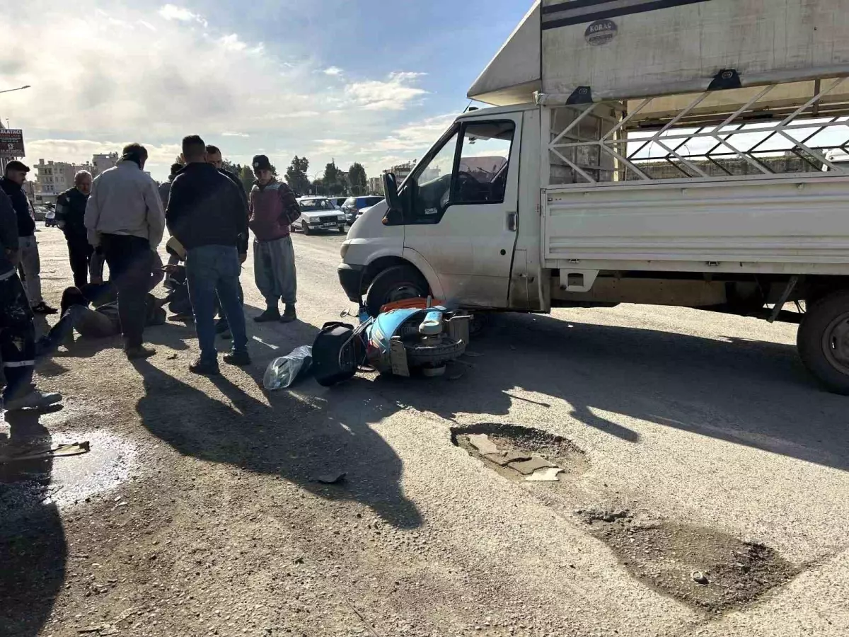Mersin’de Trafik Kazası: 1 Yaralı