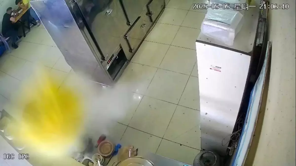 Mersin’de Düdüklü Tencere Patladı